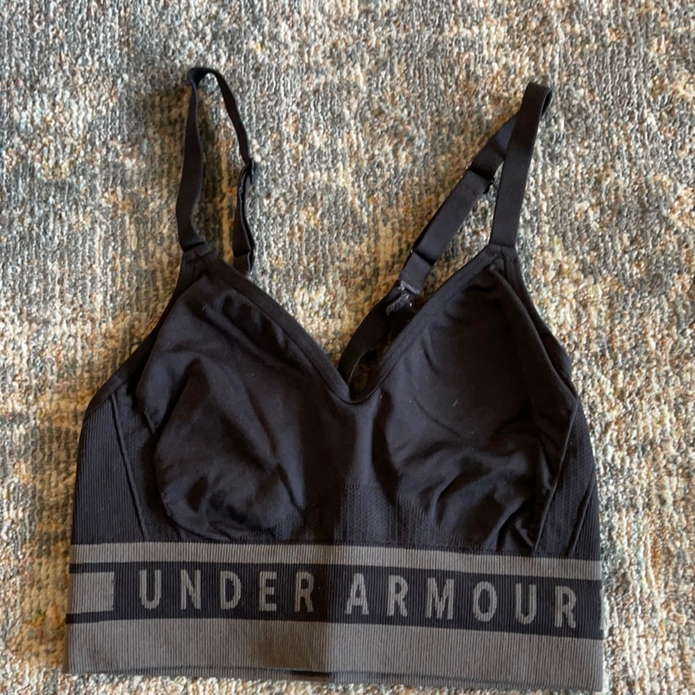 Under Armour compression sports bra small